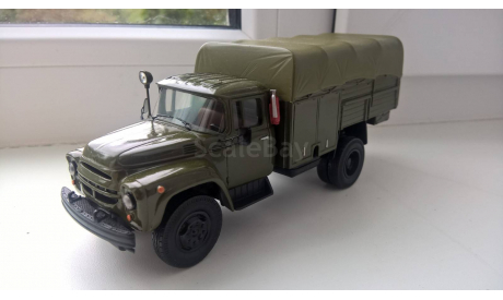 ЗИЛ 130 ранняя решетка. Хаки. Прозв-во ALF., масштабная модель, 1:43, 1/43