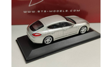 Porsche Panamera Turbo 2009 silver 1/43 Minichamps, масштабная модель, scale43