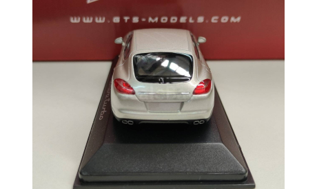 Porsche Panamera Turbo 2009 silver 1/43 Minichamps, масштабная модель, scale43