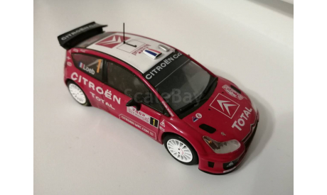 Citroen C4 WRC, No.1, Rally monte-carlo 2008, масштабная модель, Citroën, Altaya, scale43