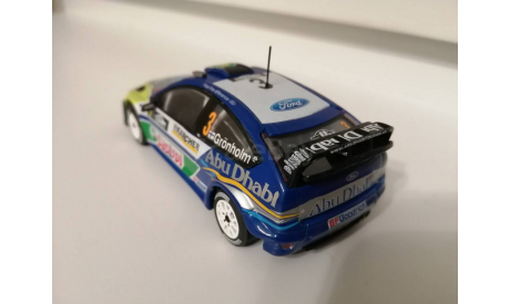Ford Focus RS WRC, #3, Abu Dhabi/BP, Rally Neuseeland 2007, масштабная модель, Altaya, scale43