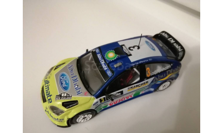 Ford Focus RS WRC, #3, Abu Dhabi/BP, Rally Neuseeland 2007, масштабная модель, Altaya, scale43
