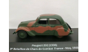 PEUGEOT 202, масштабные модели бронетехники, Altaya, scale43