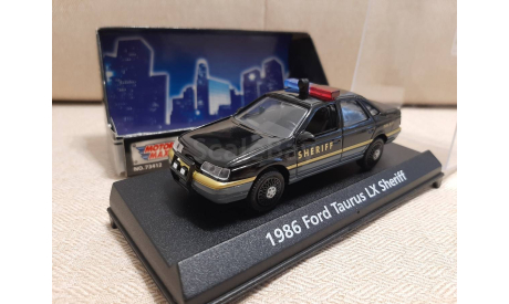 Ford taurus lx sheriff 1986, масштабная модель, MotorMax, scale43