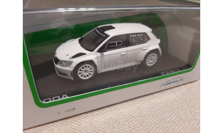 Skoda Fabia III R5 2015, масштабная модель, Škoda, Abrex, scale43
