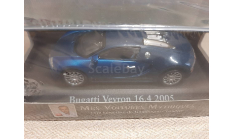 BUGATTI VEYRON EB16.4  2005, масштабная модель, Edicola, scale43