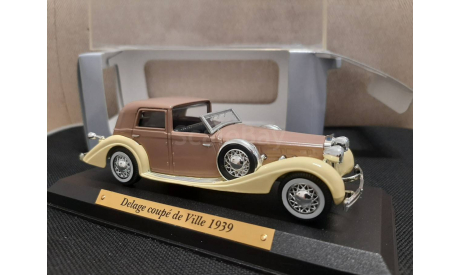 Delage Coupe de ville 1939, масштабная модель, Solido, scale43