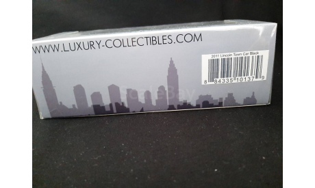 Lincoln Town Car 2011, масштабная модель, Luxury Diecast (USA), scale43