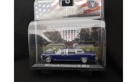Lincoln Continental 1961 SS-100-X john kennedy, масштабная модель, Greenlight Collectibles, scale43
