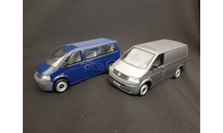 Volkswagen T5 set, масштабная модель, Bauer/Cararama/Hongwell, scale43