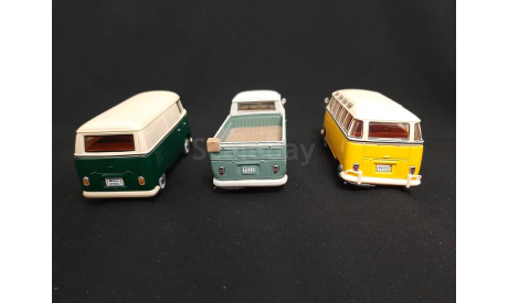Volkswagen T1 set, масштабная модель, Bauer/Cararama/Hongwell, scale43