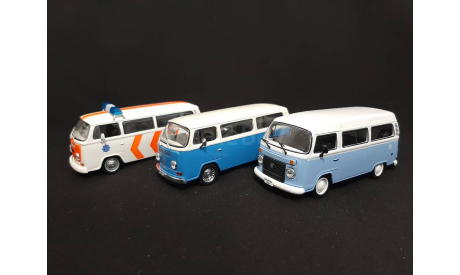 Volkswagen T2 set, масштабная модель, DeAgostini, scale43