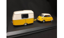 BMW Isetta + Hymer 600 mit Eriba Puck, масштабная модель, Schuco, scale43