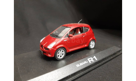 Subaru R1, масштабная модель, Norev, scale43