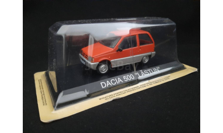 DACIA 500 LASTUN 2-DOOR 1986, масштабная модель, DeAgostini, scale43