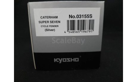 Caterham Super 7 Silver Cycle Fender 2007, масштабная модель, Kyosho, scale43
