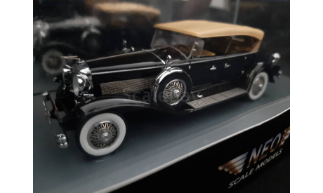 DUESENBERG MODEL J TOURSTER DERHAM 1930, масштабная модель, Neo Scale Models, scale43