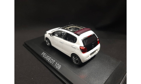 Peugeot 108 4door 2014 TOP!, масштабная модель, Norev, scale43