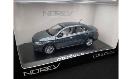 Citroen C-Elysée 2012 Shark Grey, масштабная модель, Citroën, Norev, scale43