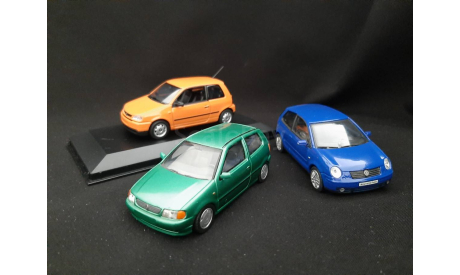 Volkswagen Polo + Seat Arosa, масштабная модель, Minichamps, scale43