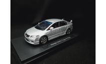 Honda Civic Type-R FD2 2007 Silver, масштабная модель, Ebbro, scale43