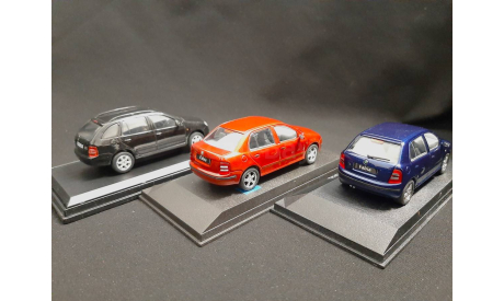 Skoda Fabia set, масштабная модель, Škoda, Kaden, scale43