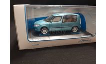 Skoda Roomster facelift, масштабная модель, Škoda, Abrex, 1:43, 1/43