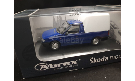 Skoda Felicia pickup LY-blue iris, масштабная модель, Škoda, Abrex, scale43