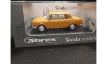 Skoda 110L Dark yellow, масштабная модель, Abrex, scale43, Škoda