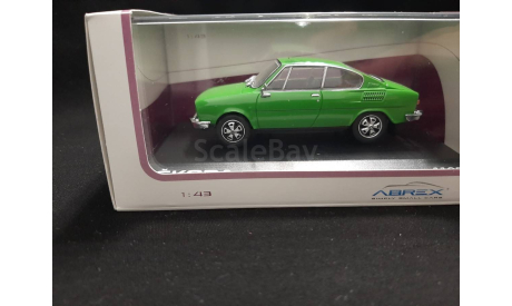 Skoda 110R Coupe 1978 QG-Palm Green, масштабная модель, Škoda, Abrex, scale43