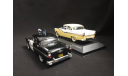 Ford Fairlane 1956 + police, масштабная модель, WhiteBox, scale43