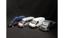 Ford Transit 3 gen. set, масштабная модель, Bauer/Cararama/Hongwell, scale43