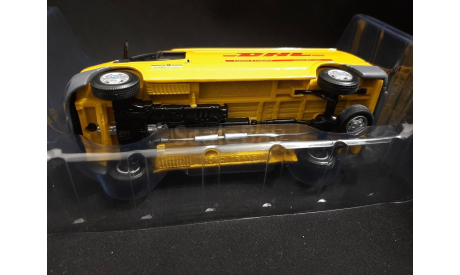 Ford Transit van 2006 Kastenwagen DHL, масштабная модель, Minichamps, scale43
