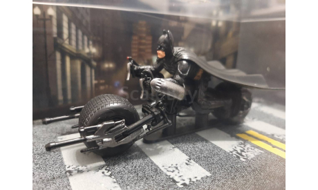 Batman Bat-Pod THE DARK KNIGHT RISES 2008, масштабная модель, Edicola, scale43