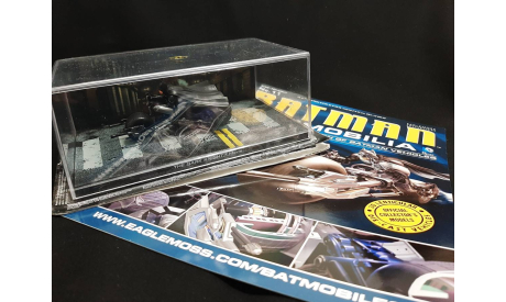 Batman Bat-Pod THE DARK KNIGHT RISES 2008, масштабная модель, Edicola, scale43