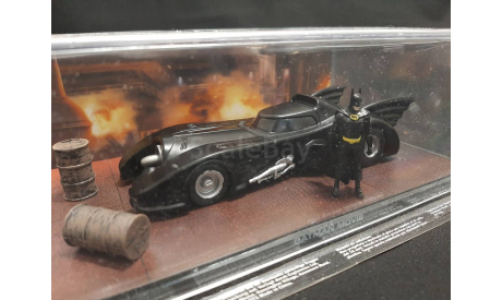 Batmobile BATMAN MOVIE 1989, масштабная модель, Edicola, scale43