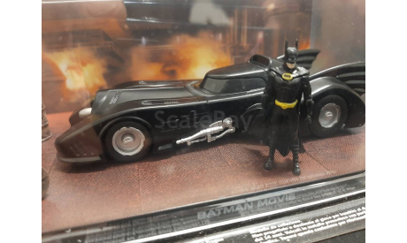 Batmobile BATMAN MOVIE 1989, масштабная модель, Edicola, scale43