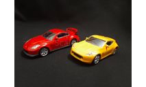 Nissan 350 nismo + 370z, масштабная модель, Rastar, scale43