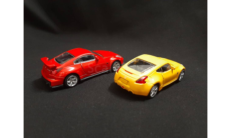 Nissan 350 nismo + 370z, масштабная модель, Rastar, scale43