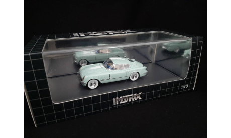 Chevrolet Corvette Corvair Concept Coupe 1954, масштабная модель, Matrix, scale43