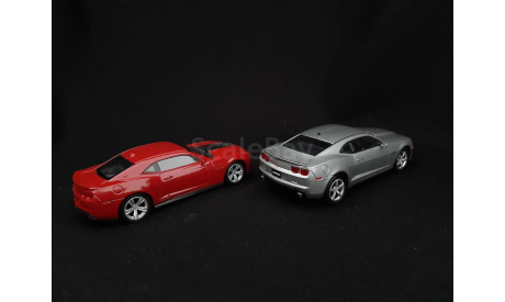 Chevrolet Camaro ZL1 + SS, масштабная модель, DeAgostini, scale43