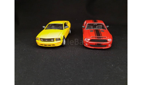 Ford Mustang GT 2005 + GT500 Supersnake, масштабная модель, Academy, scale43
