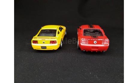 Ford Mustang GT 2005 + GT500 Supersnake, масштабная модель, Academy, scale43