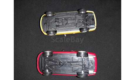 Ford Mustang GT 2005 + GT500 Supersnake, масштабная модель, Academy, scale43