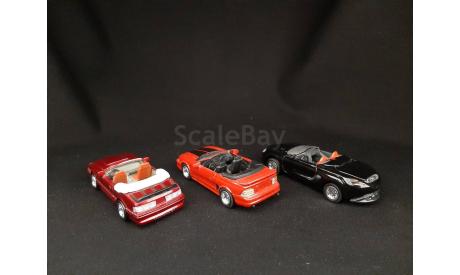 Ford Mustang set, масштабная модель, New-Ray Toys, scale43