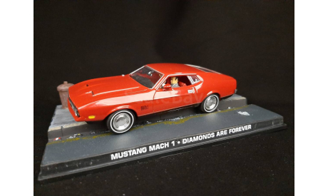 Ford Mustang march 1 - Bond 007, масштабная модель, The James Bond Car Collection (Автомобили Джеймса Бонда), scale43