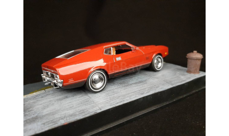 Ford Mustang march 1 - Bond 007, масштабная модель, The James Bond Car Collection (Автомобили Джеймса Бонда), scale43