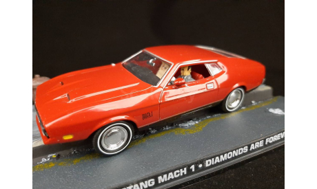 Ford Mustang march 1 - Bond 007, масштабная модель, The James Bond Car Collection (Автомобили Джеймса Бонда), scale43