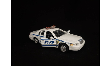 Ford Crown Victoria police set, масштабная модель, Bauer/Cararama/Hongwell, scale43