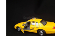 Ford Crown Victoria 1999 NewYork taxi, масштабная модель, Welly, scale43